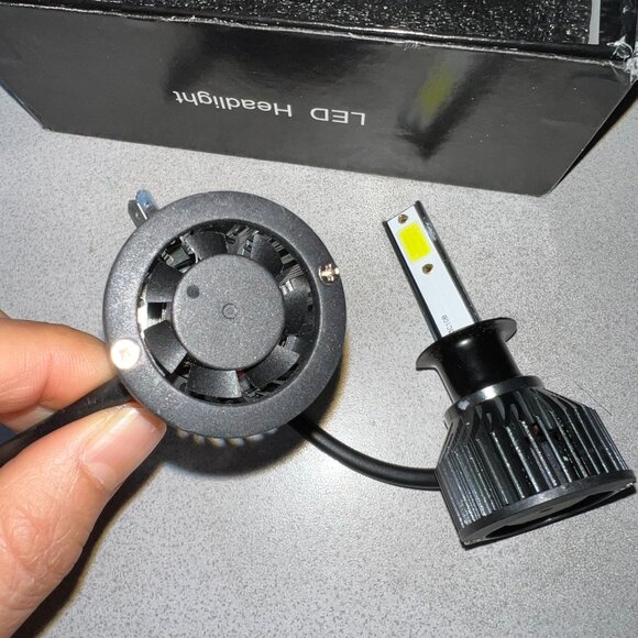 H1 LED Auto Headlight Bulbs Bright White Beam Replacement - Picture 4 of 7